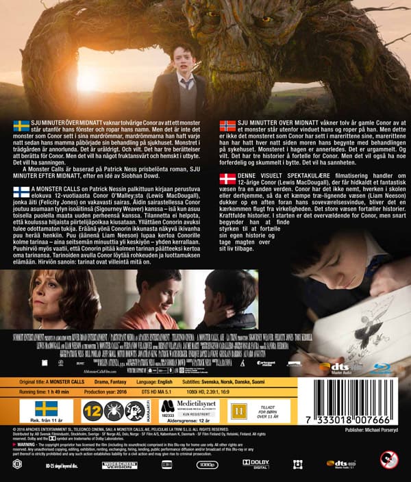 Sju minuter efter midnatt (Blu-ray)