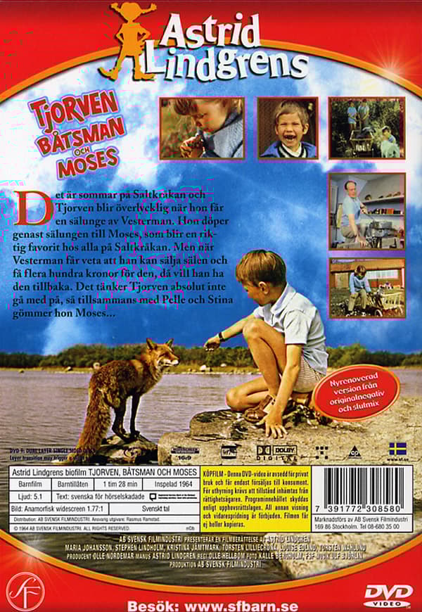 Tjorven Båtsman och Moses (DVD)