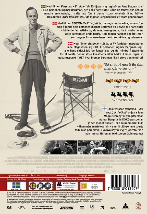 Ingmar Bergman / Ett år Ett liv (DVD)