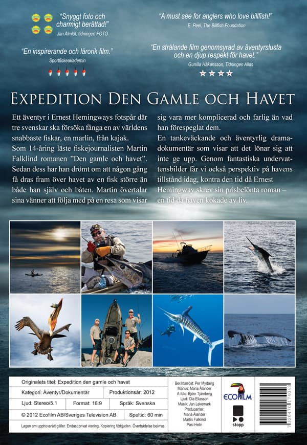 Expedition den gamle och havet (DVD)