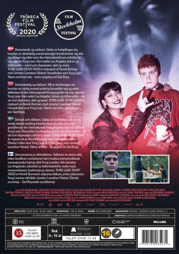 Yung Lean: In My Head (DVD)