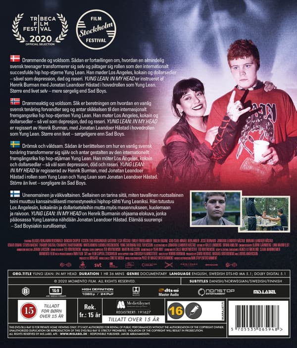Yung Lean: In My Head (Blu-ray)