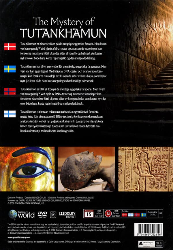 Mystery of Tutankhamun (2 DVD)