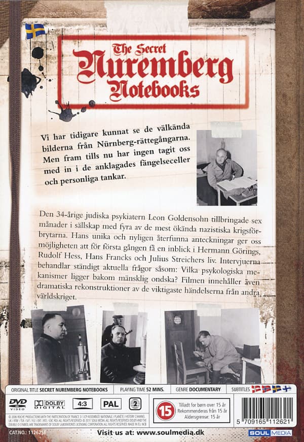 Secret Nuremberg notebooks (DVD)