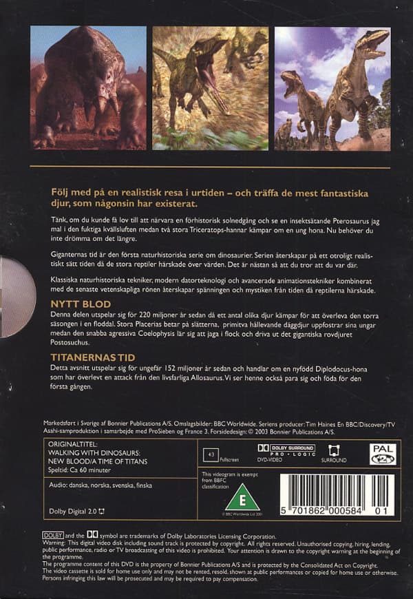 Walking with dinosaurs - Nytt blod mm (DVD)