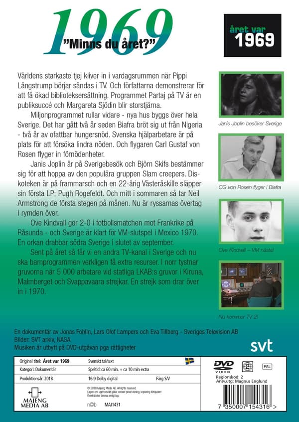 Året var 1969 (DVD)