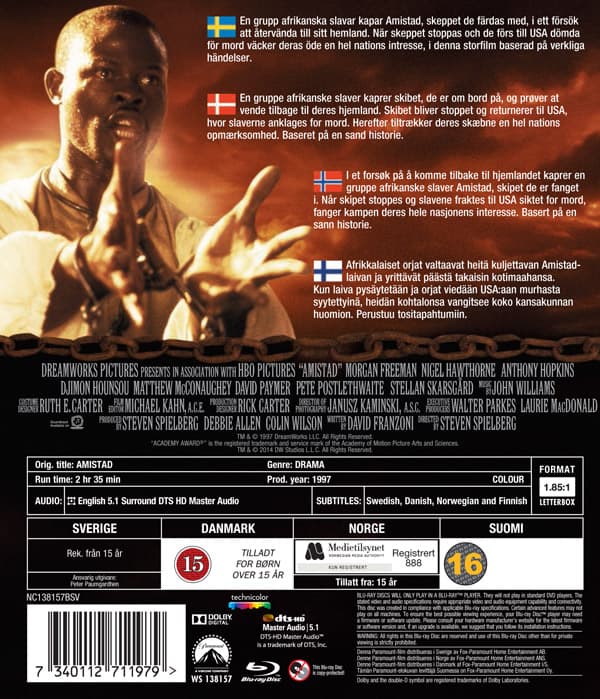 Amistad (Blu-ray)