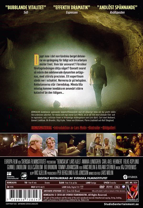 Bomsalva - Digitalt restaurerad (DVD)