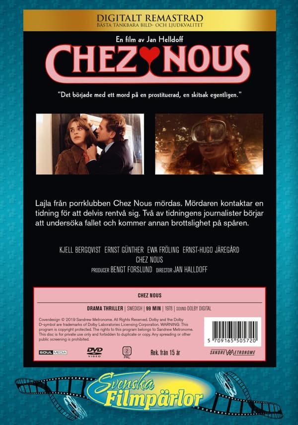 Chez Nous (digitalt remastrad) (DVD)