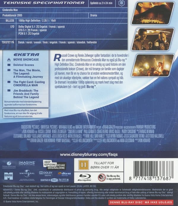Cinderella man (Blu-ray)