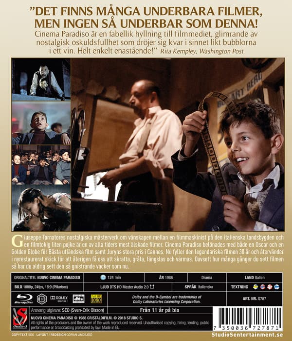 Cinema Paradiso (Blu-ray)