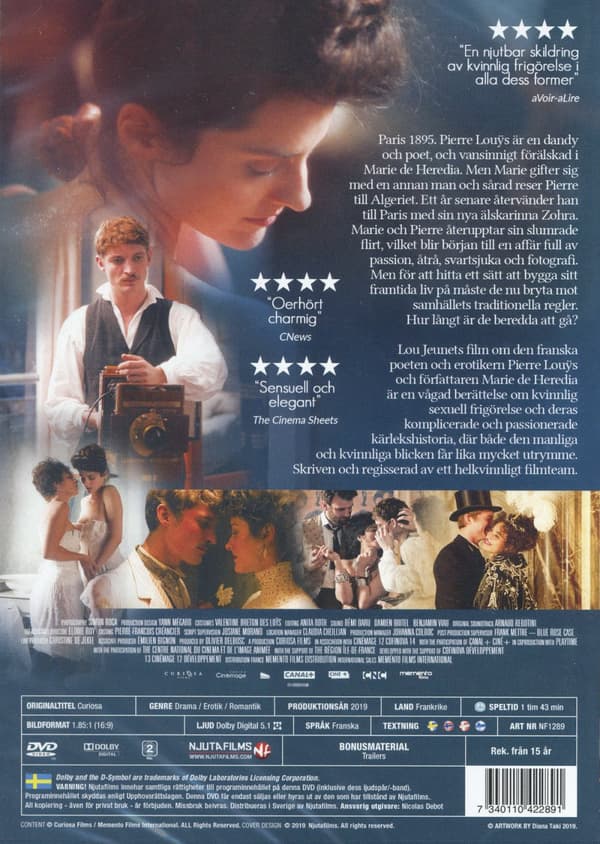 Curiosa (Erotisk) (DVD)