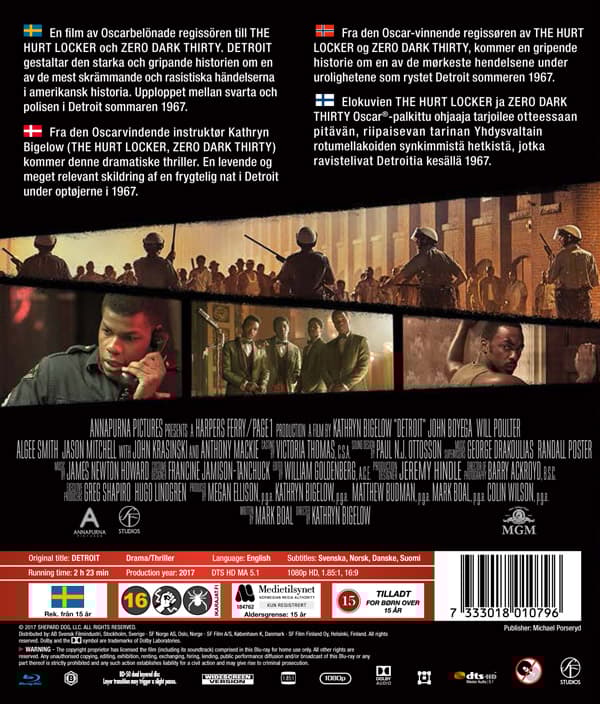 Detroit (Blu-ray)