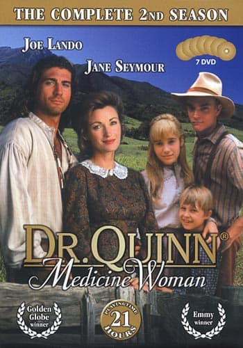Dr Quinn / Säsong 2 (Norskt konvolut) (7 DVD)
