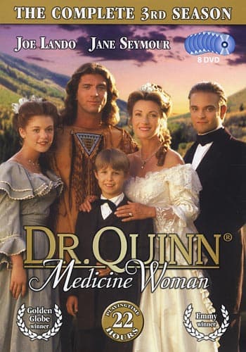 Dr Quinn / Säsong 3 (Norskt omslag) (8 DVD)