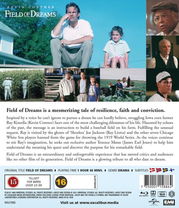 Drömmarnas fält (Blu-ray)