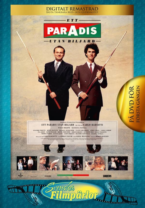 Ett paradis utan biljard - Digitalt remastrad (DVD)