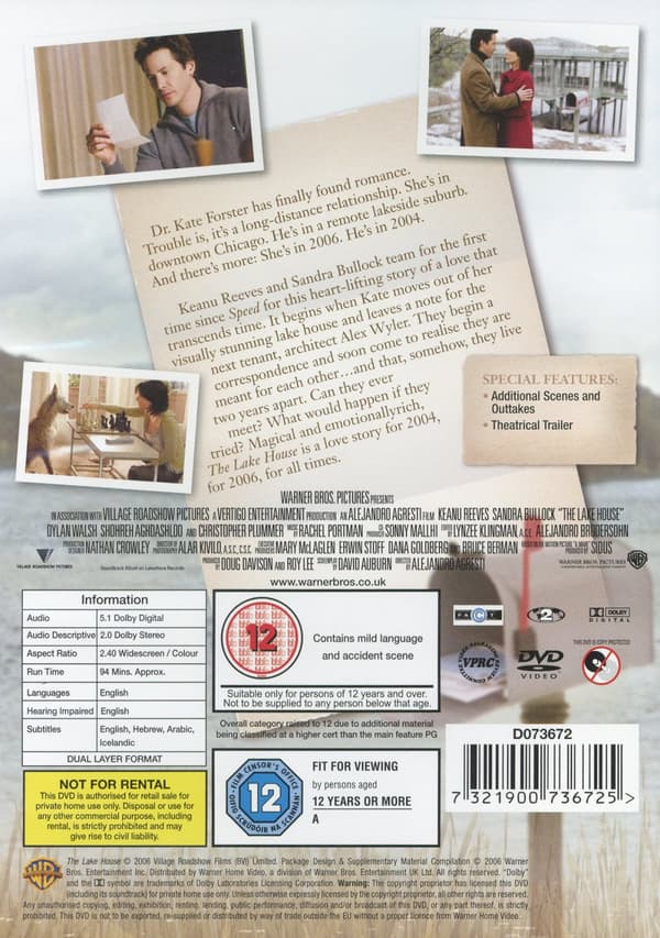 Huset vid sjön (Ej svensk text) (DVD)