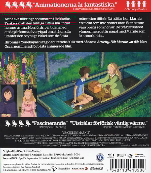 När Marnie var där (Blu-ray)