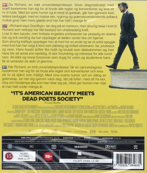 Richard says goodbye (Blu-ray)