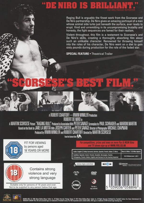 Tjuren från Bronx (DVD)