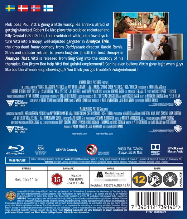 Analyze this 1+2 (2 Blu-ray)