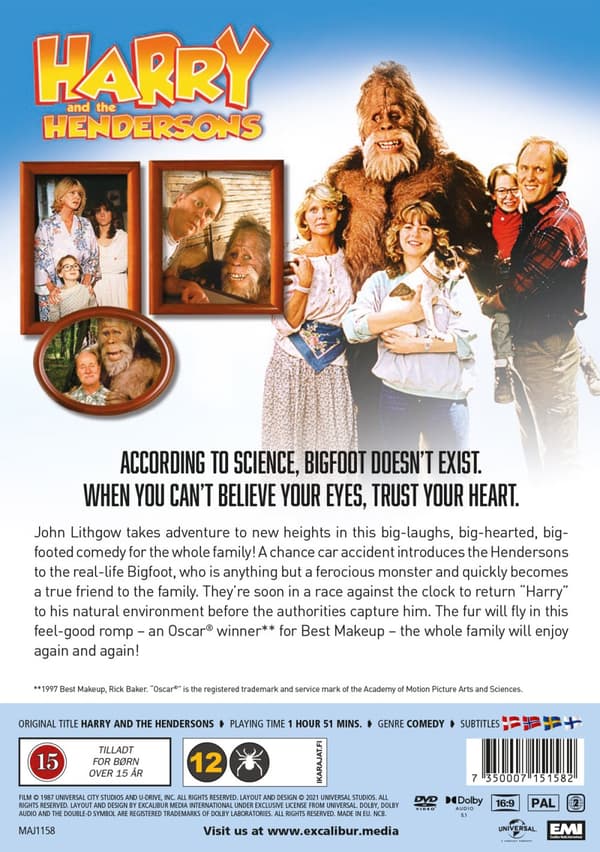 Bigfoot och Hendersons (DVD)