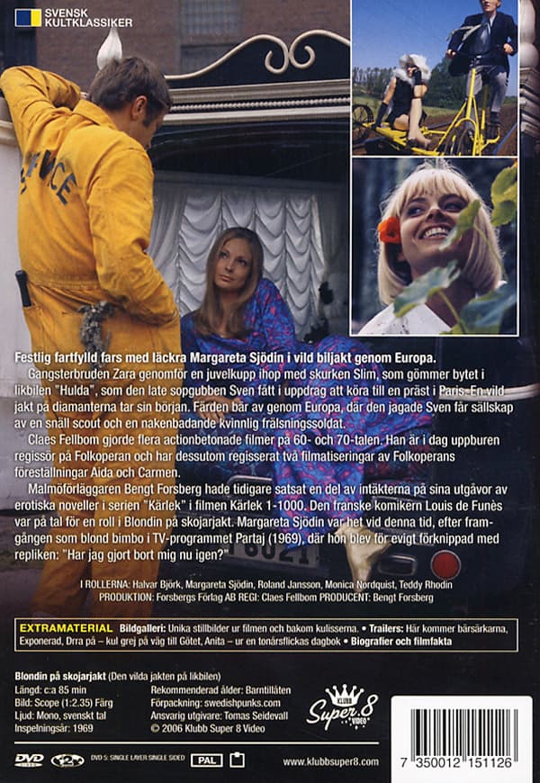Blondin på skojarjakt (DVD)