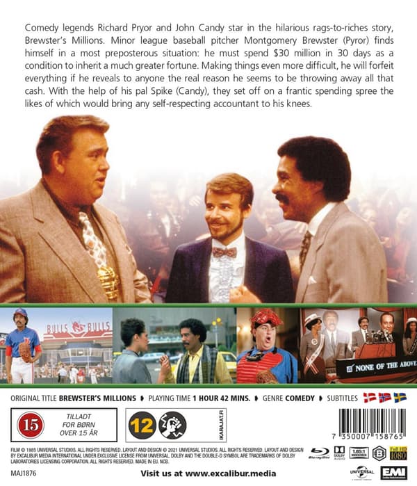 Brewster's miljoner (Blu-ray)