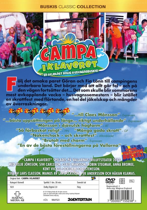 Campa i klaveret (DVD)