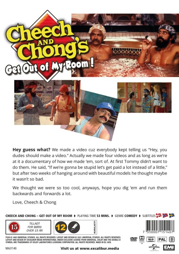 Cheech And Chong - Get Out Of My Room (DVD)