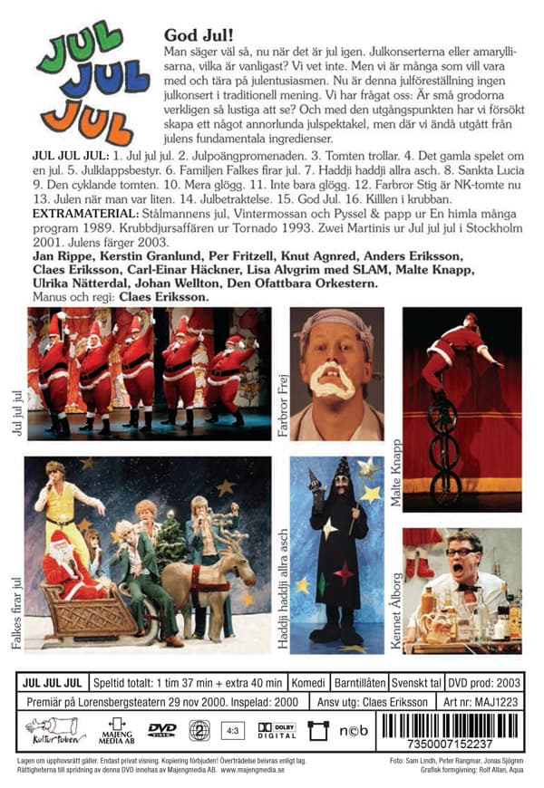 Galenskaparna / Jul Jul Jul (DVD)