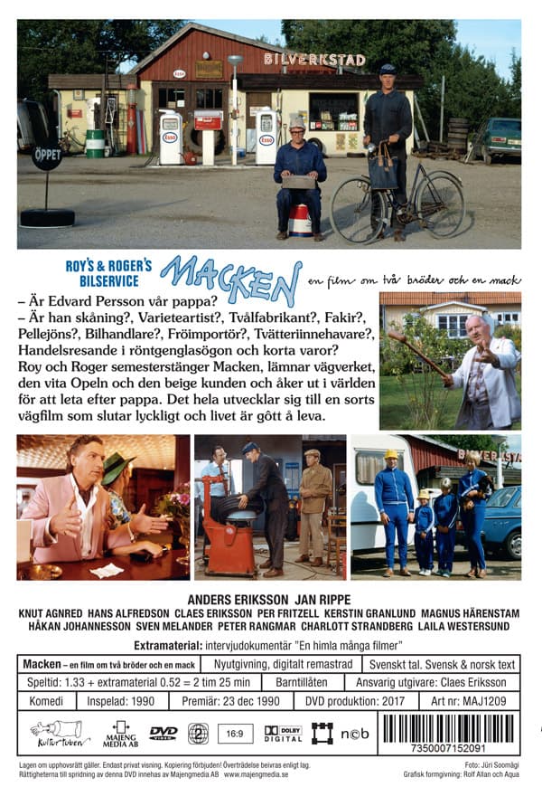 Galenskaparna / Macken - Filmen remastrad (DVD)