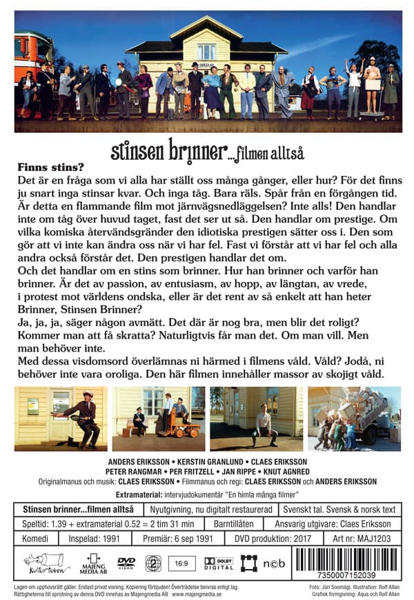 Galenskaparna / Stinsen brinner - Filmen (DVD)