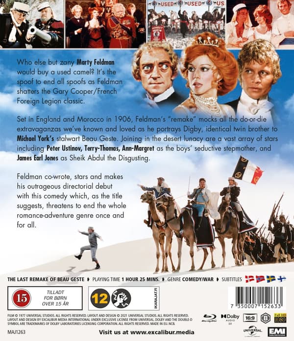 Glöm inte kamelerna (Blu-ray)