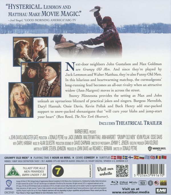 Griniga gamla gubbar (Blu-ray)