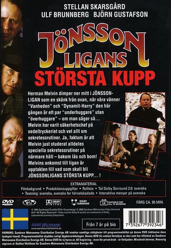 Jönssonligan / Jönssonligans största kupp (DVD)