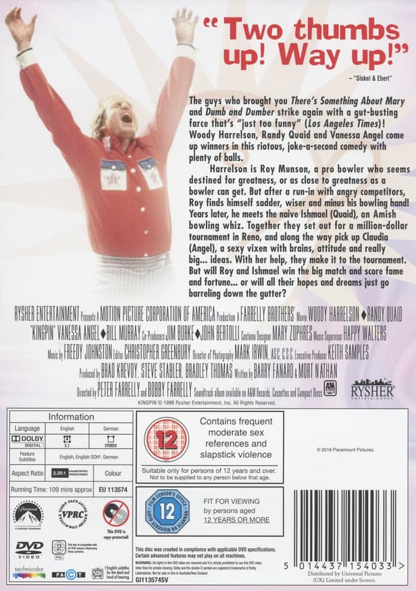 Kingpin (Ej svensk text) (DVD)