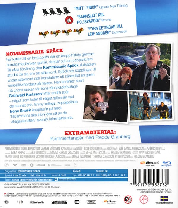 Kommissarie Späck (Blu-ray)