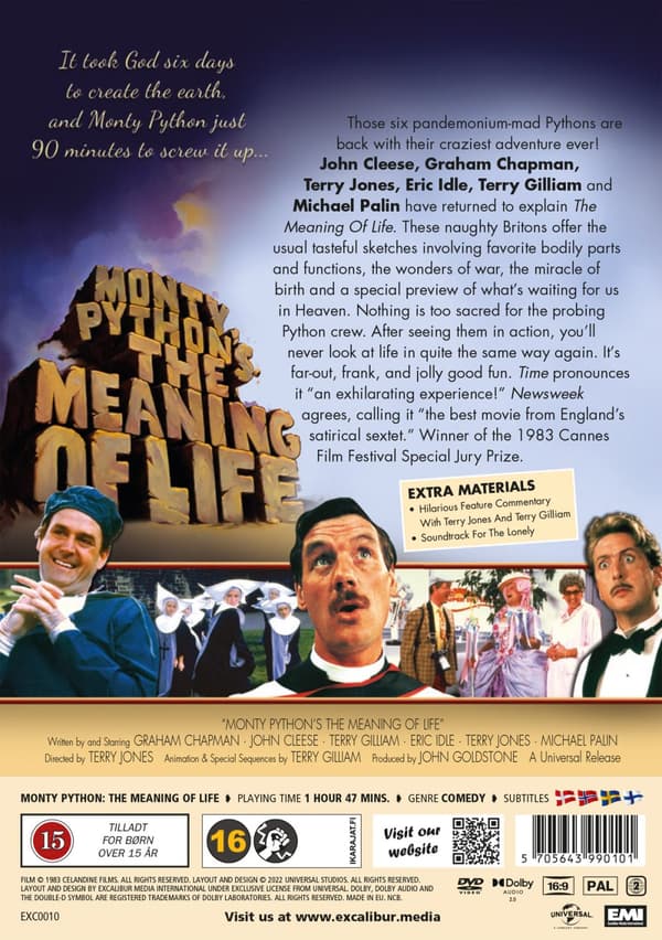 Monty Python / Meningen med livet (DVD)