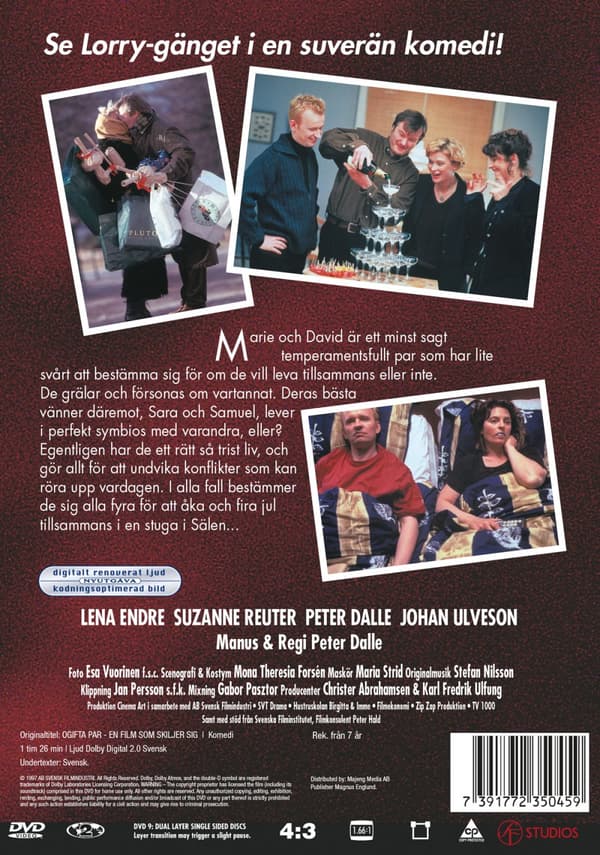 Ogifta par / En film som skiljer sig (DVD)