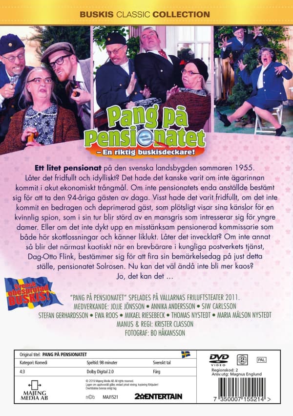 Pang på pensionatet (DVD)
