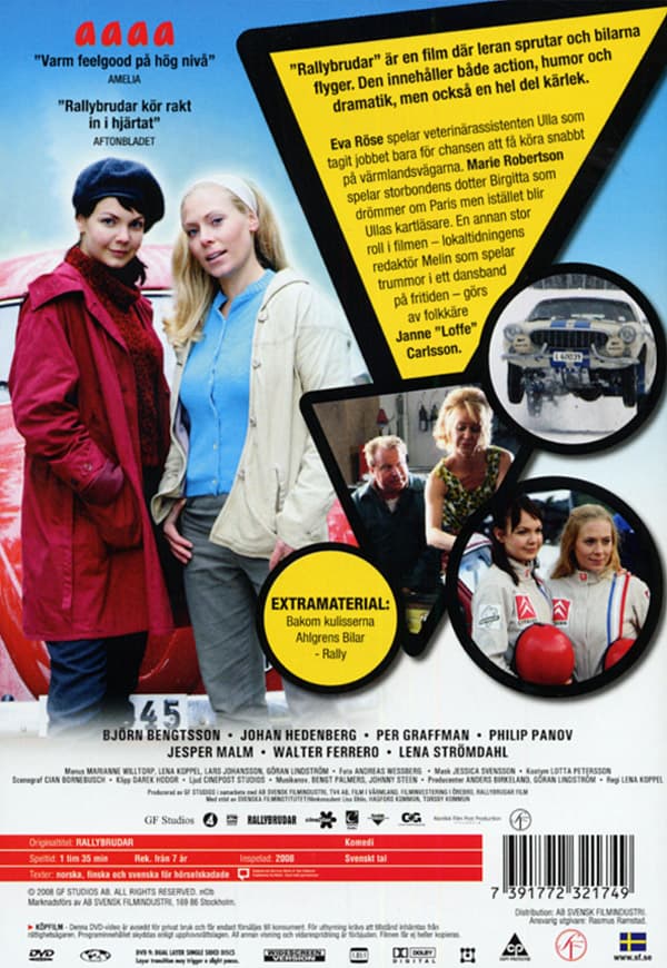 Rallybrudar (DVD)