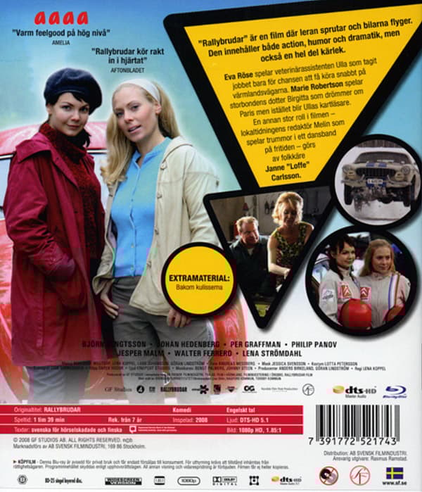 Rallybrudar (Blu-ray)
