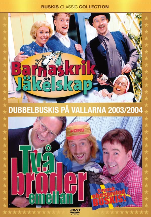 Stefan & Krister / Barnaskrik + Två bröder (DVD)