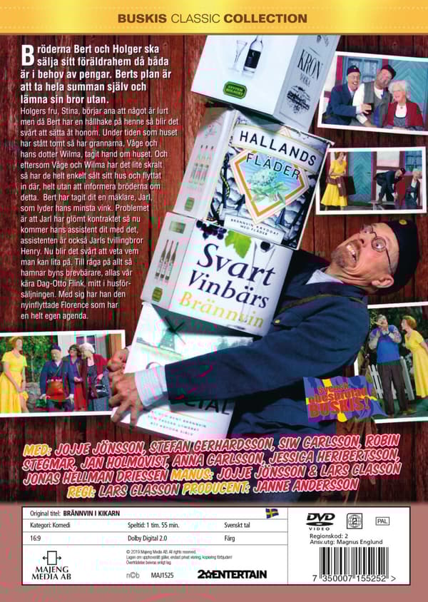 Stefan & Krister / Brännvin i kikar'n (DVD)
