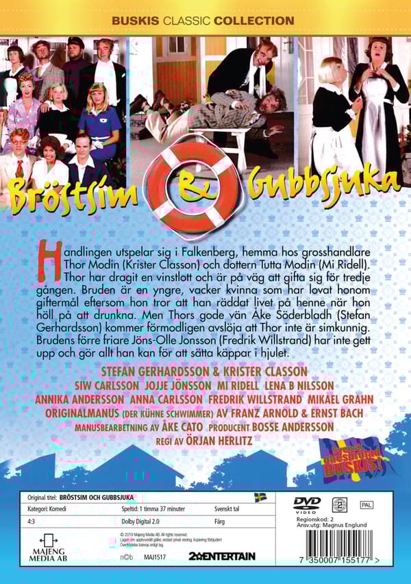 Stefan & Krister / Bröstsim & gubbsjuka (DVD)