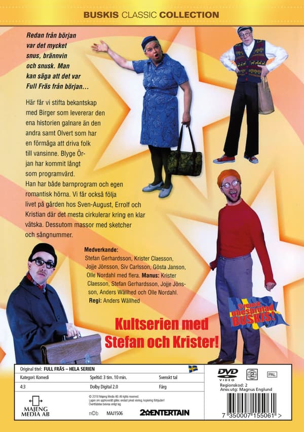 Stefan & Krister / Full fräs (DVD)