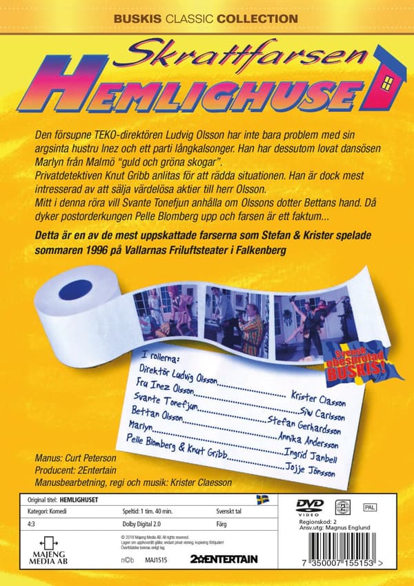 Stefan & Krister / Hemlighuset (DVD)
