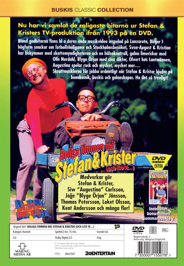 Stefan & Krister / Roliga timmen (DVD)